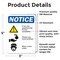 Signmission Safety Culture Sign, 3.5 in Width, Vinyl Decal, Rectangle OS-2PACK-NS-D-35-25575 - alternate 3